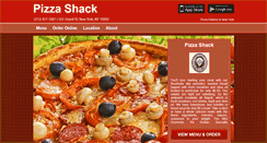 Desktop Screenshot of pizzashacktogo.com